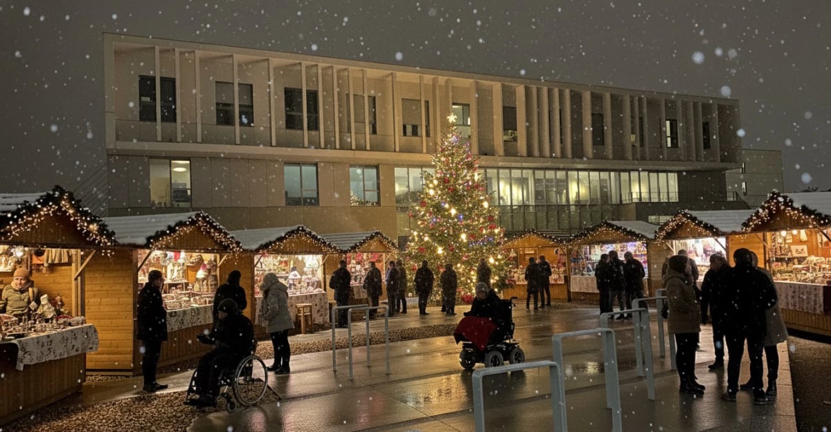 Photo IA - Marché de Noël MPR
